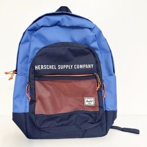 Herschel Supply Company Blue Orange Navy Backpack